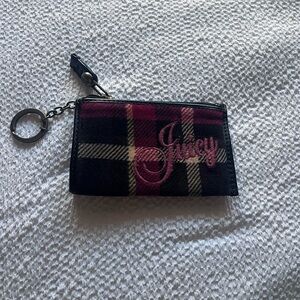 Juicy Couture Gingham, Plaid keychain Cardholder